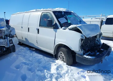 2012 GMC Savana 3500 Work Van from USA, damaged, VIN 1GTZ7UCGXC1127873